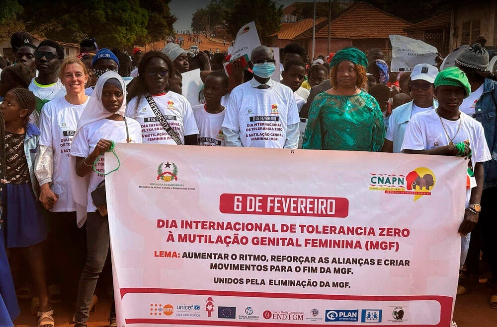 Guinea-Bissau marked the International Day of Zero Tolerance for Female Genital Mutilation (FGM) with a powerful and inspiring event in Bafata.