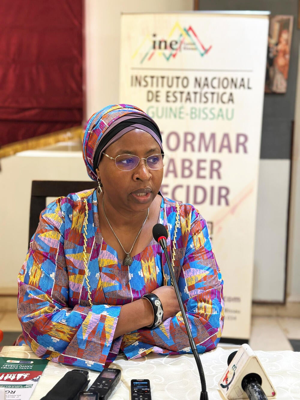 Dr. Zalha Assoumana, UNFPA Guinea-Bissau Representative