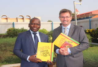 Le ministre de la Santé publique et le représentant de l'UNFPA en Guinée-Bissau