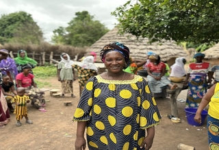 Djenabu Sano works with UNFPA across 20 communities to to speak out about the dangers of female genital mutilation.