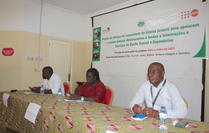 O UNFPA apoia o Fórum Nacional da Juventude e População na formação de líderes juvenis da Guiné-Bissau