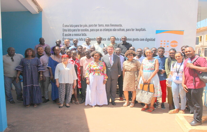 A Directora do UNFPA para a África Ocidental e Central conclui visita de trabalho de uma semana à Guiné-Bissau