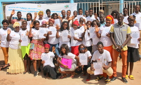 UNFPA reforça a capacidade de membros de redes juvenis na Guiné-Bissau
