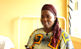 Maria awaits treatment at Simão Mendes National Hospital in Bissau, Guinea-Bissau. © UNFPA Guinea-Bissau/Aleke Ogbada Junior